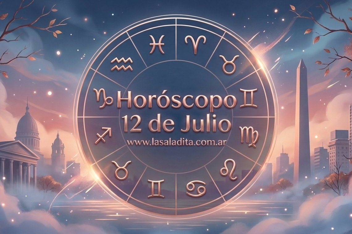 Horóscopo para hoy,  domingo 12 de julio 2026 : las predicciones para los 12 signos zodiacales avellaneda